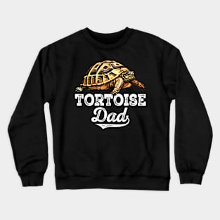Tortoise Dad Father's Day Sea Ocean Turtles Reptiles Men Crewneck Sweatshirt